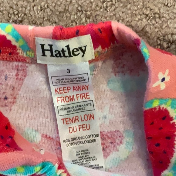🌷HATLEY GIRLS PAJAMAS IN SIZE 3 - Picture 3 of 3